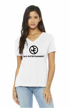 Load image into Gallery viewer, Women&#39;s Relaxed Jersey Short Sleeve V-Neck Tee